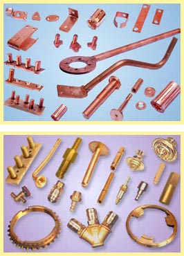 Picture of COPPER and BRASS COMPONENTS and ASSEMBLIES