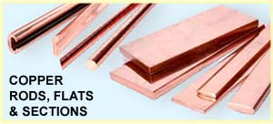 Copper Rods, Flats & Sections