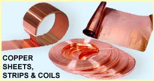 Copper Sheets, Strips & Coils